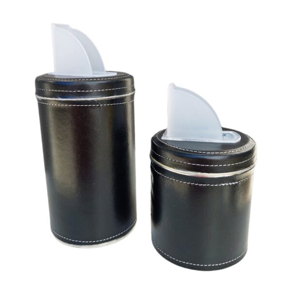 Juego de latas cuerina